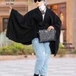 كاب حريمي أنيق - جوخ مستورد عالي الجودة