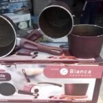 طقم كسرولا جرانيت تكنولجى ايطالى بواسطة مصنع نجم العرب