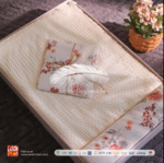 طقم السرير مطرز من ريش نعام - Image 4