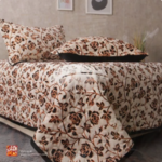 ⁦كوفرتة قطيفة مشجر كولكشن 2026 – 3 قطع (250×230) تصنيع ريش نعام⁩ - الصورة ⁦10⁩