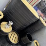 منظم حمام اكرليك مستورد لون اسود ملكي