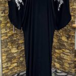 عباية "النجمة الفضية" العصرية – سترة الخليج (كود 936)